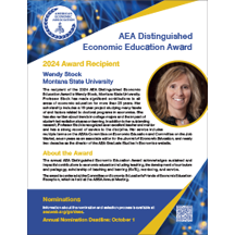 AEJ Best Paper Awards